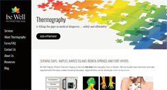Desktop Screenshot of naplesthermography.com